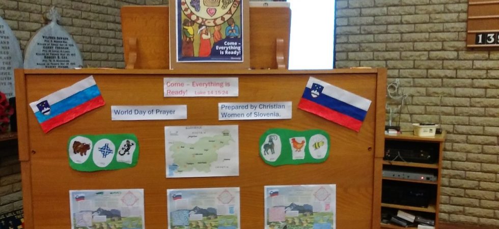 World Day of Prayer Display