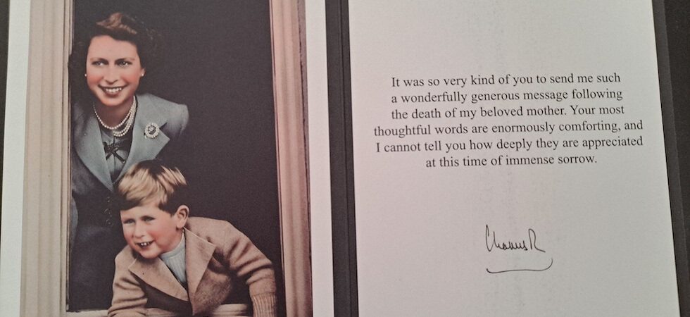 Letter from the King